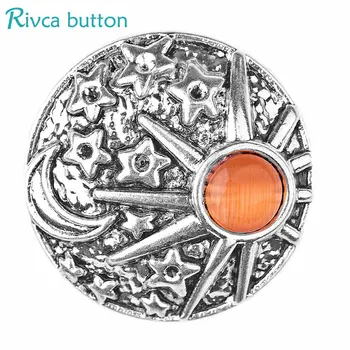 Ceny Rivca Snap Biżuteria Najnowszy DIY 18mm Mixcolour Anioł Skrzydło Przystawki Przystawki Urok Skórzany Stop Moda Bransoletki D03754