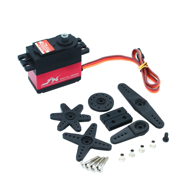 

JX PDI-6208MG Servo 8KG 120 degree 0.07 sec High Speed Standard Metal Gear Digital Servo for Drone RC Car RC Boat Robort