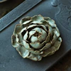 Handmade Jingdezhen incense Zen handmade ceramic back peony lotus flower joss stick incense coil ► Photo 3/5