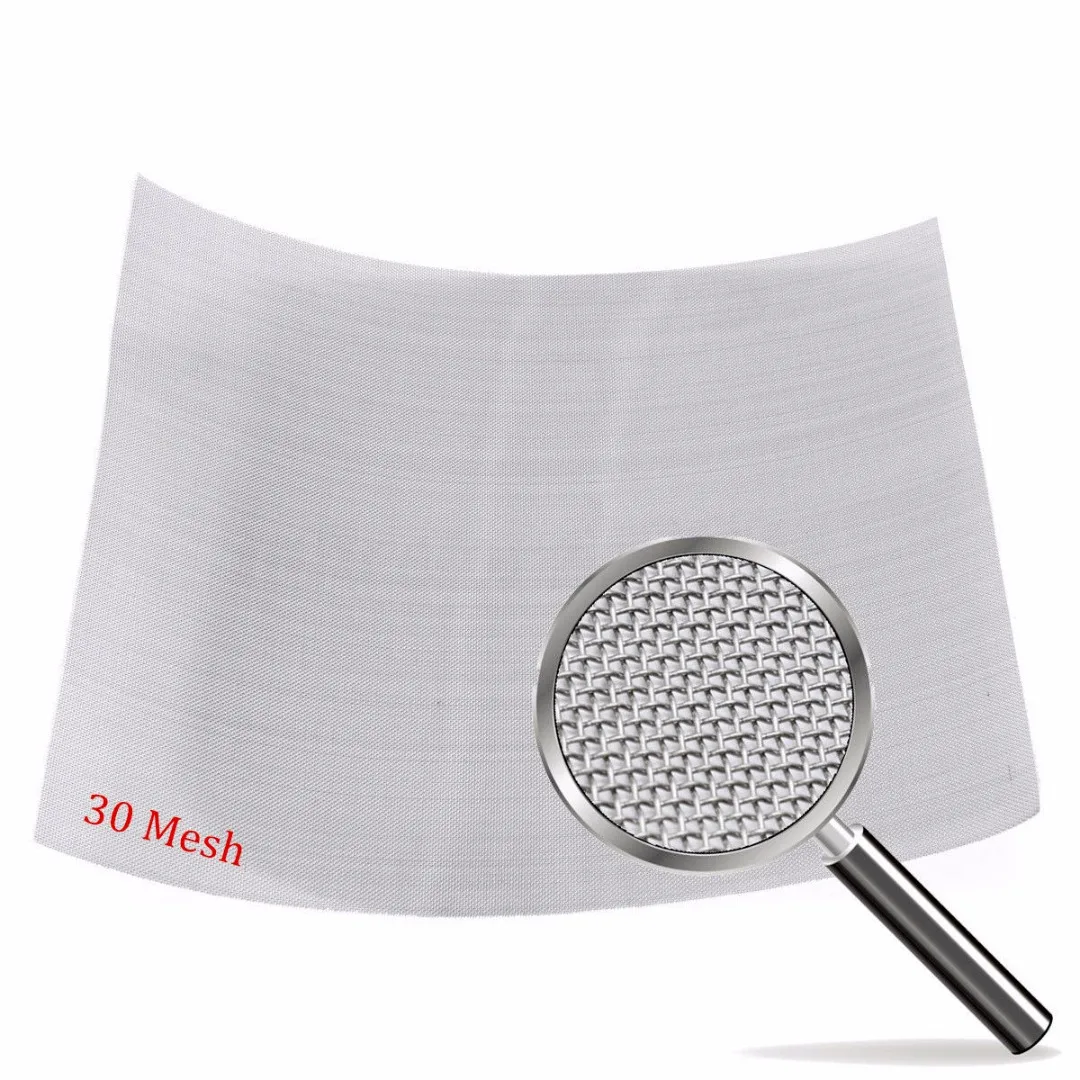 30 Mesh 600 Micron Stainless Steel Filter Filtration Woven Wire