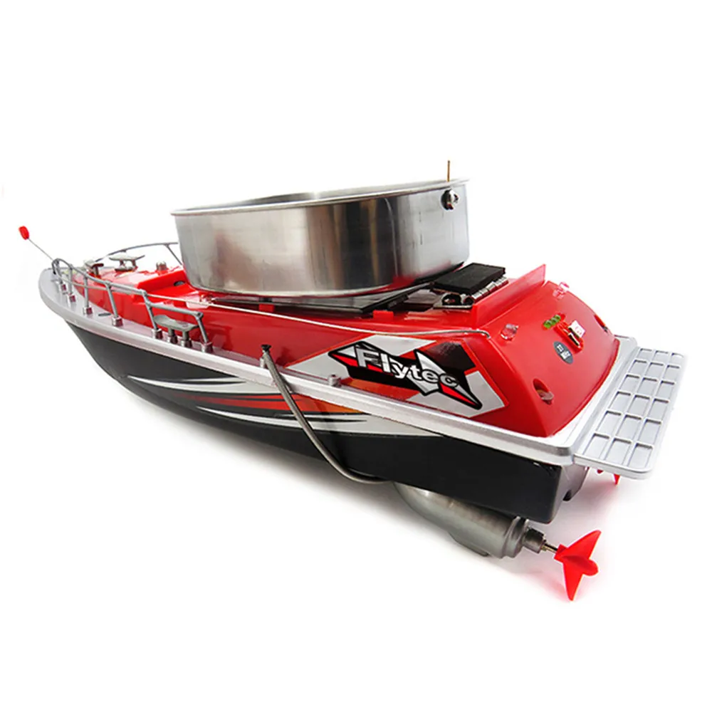 

Flytec 2011 - 3 RC Boat Intelligent Wireless Electric Fishing Bait Remote Control Boat Fish Ship Searchlight Toy Gifts For Kids