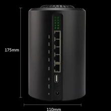 Беспроводной маршрутизатор Wi-Fi Ретранслятор Dual Band AC1200 2,4 г/5,0 ГГц Смарт openWRT сети Wi-Fi роутеры прибор брандмауэра