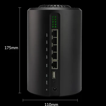 

New Wireless WiFi Router Repeater Dual Band AC1200 2.4G/5.0GHz Smart openWRT Network Wi Fi Routers Firewall Device