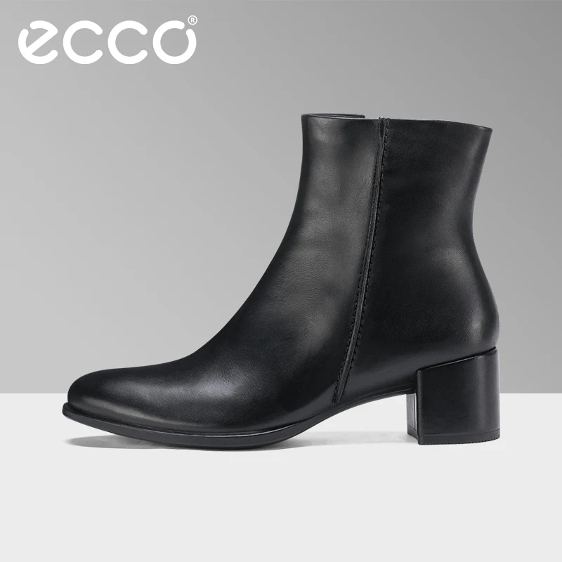 En Femmes Mode Martin Rétro 2018 Véritable Noir Automne Occasionnels Ecco Cheville Pointu marron Chaussures Classique Cuir Bout Bottes xtqwf0FwHE
