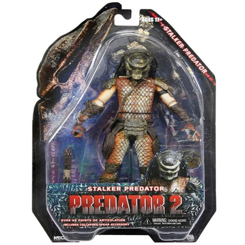 NECA фигура хищника Хранитель рисунок змеиной Сталкер Хищник Экшн фигурки игрушки
