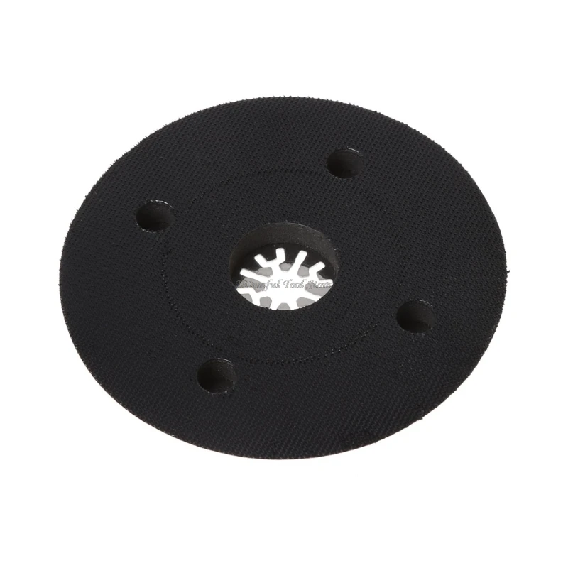 1 шт. 115 мм круглый шлифовальный коврик шлифовальный диск колодки Осциллирующий мультиинструмент
