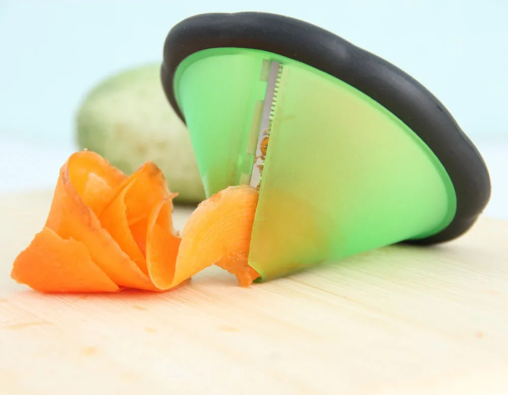 BETOHE 1 шт спиральный овощ нержавеющая сталь Терка-шинковка для овощей для очистки моркови огурец спиральный измельчитель нож