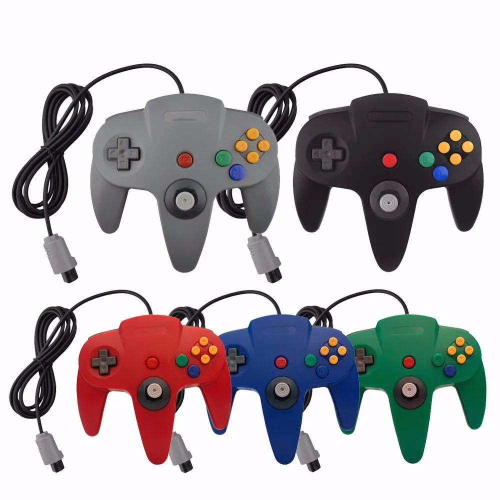 HAOBA классический проводной N64 игровой контроллер джойстик консоли для nintendo хост