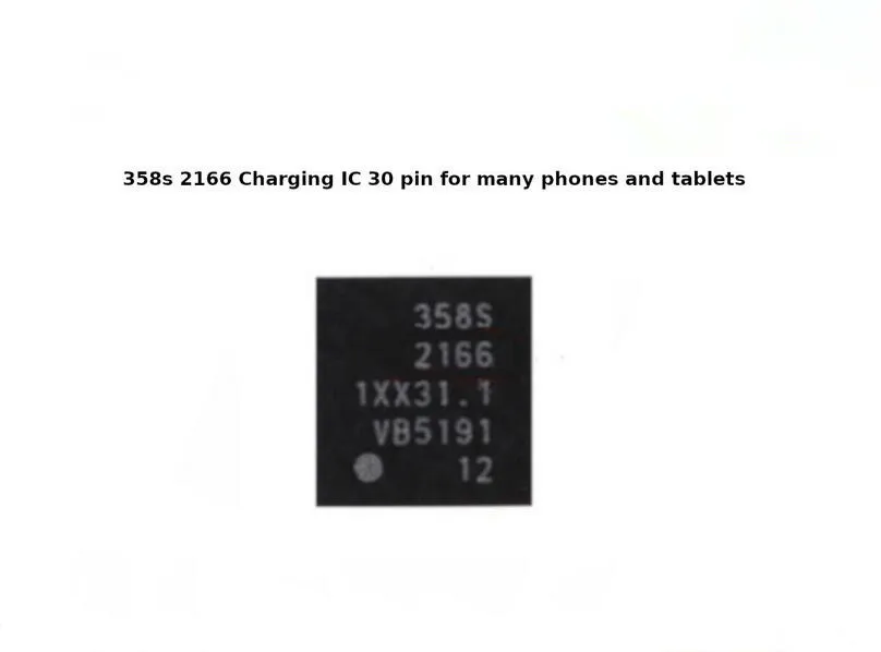 5 шт./лот 358S 2166 зарядное устройство IC для Hongmi 3 Redmi3 Samsung phone 30 pin чип зарядного