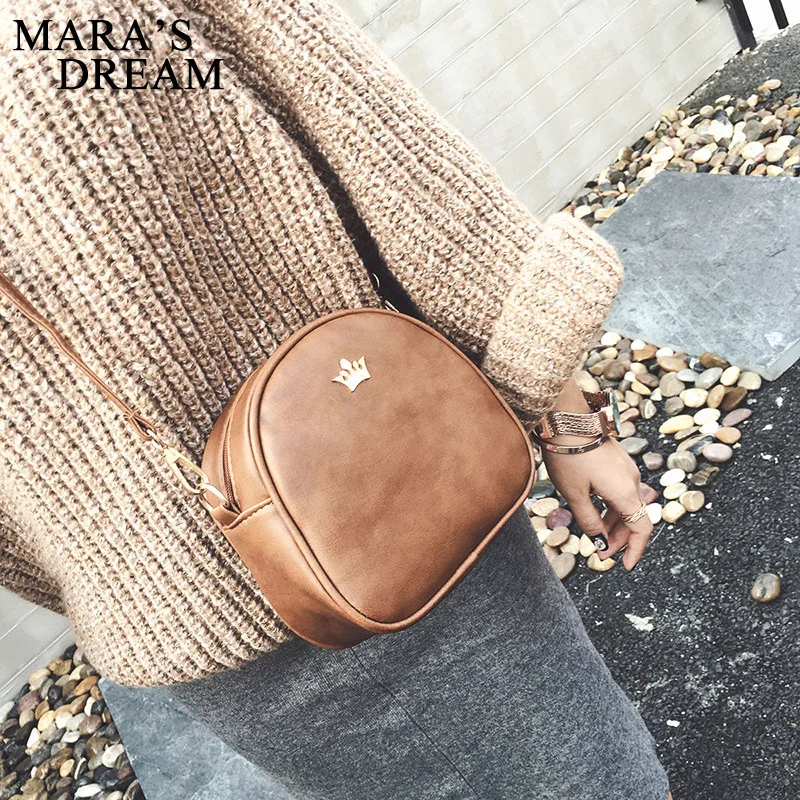 Женская сумка мессенджер Mara's Dream маленькая через плечо из искусственной кожи