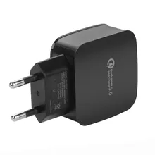 Универсальная Быстрая зарядка QC 3,0 быстрое настенное зарядное устройство адаптер для домашнего путешествия для сотового телефона Andorid 24 Вт серия USB переключающий адаптер
