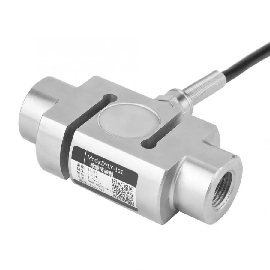 

Pressure Air Sensor Weight Sensor Alloy Steel S-Type Tension Sensor Pull Pressure Load Cell Weighing Sensor 0~100kg Load Cells