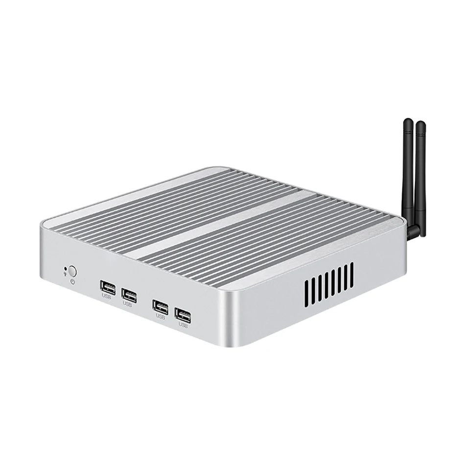 XCY X26W Мини ПК i7-5500U Windows 10 HTPC 8xusb HDMI VGA Wi-Fi Gigabit Ethernet 3g/4 аппарат не привязан к оператору сотовой связи без вентилятора, настольный микрокопьютер