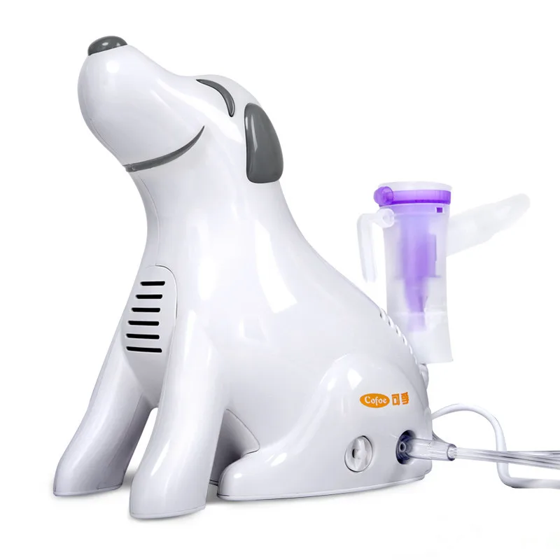 

Cofoe medical nebulizer household compressor inhaler dog type throat sprayer air compression atomizer for baby child adults