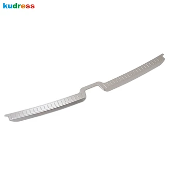 

For Volvo XC60 XC 60 2018 2019 SUV Inner Inside Stainless Steel Rear Bumper Protector Trunk Boot Cargo Sill Plate Cover Trim