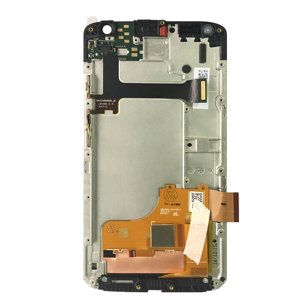 LCD Display For Motorola Moto Droid Turbo 2 XT1580 XT1581 XT1585 LCD Display Touch Screen Digitizer With Frame Free Shipping