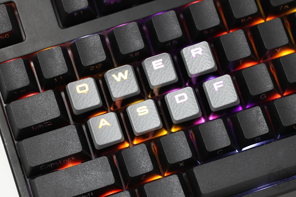 Набор игровых колпачков для клавиш Cherry MX совместимый с OEM набор из 10 wasd