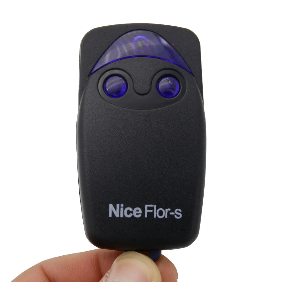 Original Nice Flor-s remote control 433.92mhz Nice Flo2r-s universal garage gate door remote control (Including battery) - Buy cheap in an online store with delivery: price comparison, specifications, photos and customer reviews