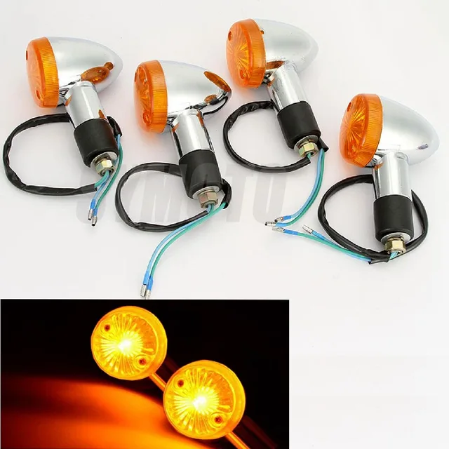 2PCS Motorcycle Tail Lamp Turn Signal Lights For Honda Shadow Rebal CB