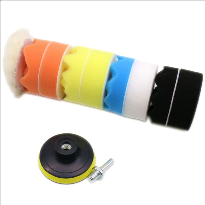 

Car Grinding Materials Set 11pcs Polishing Buffing Pad Kit for Auto Car Polishing Tools Buffer With Drill Adapter
