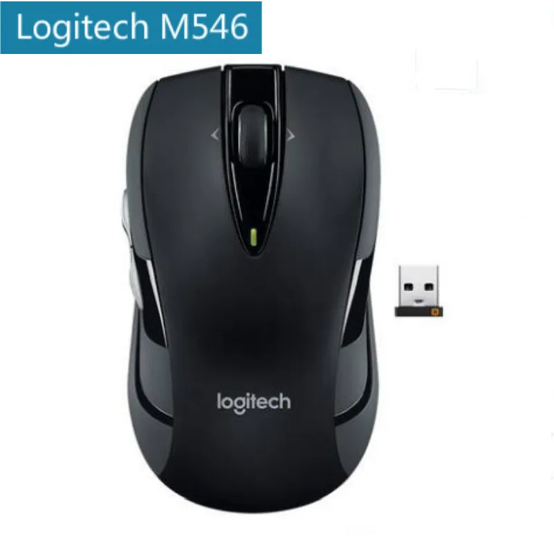 

Original logitech M546 wireless game mouse, optical 1000dpi tracking ergonomic mouse