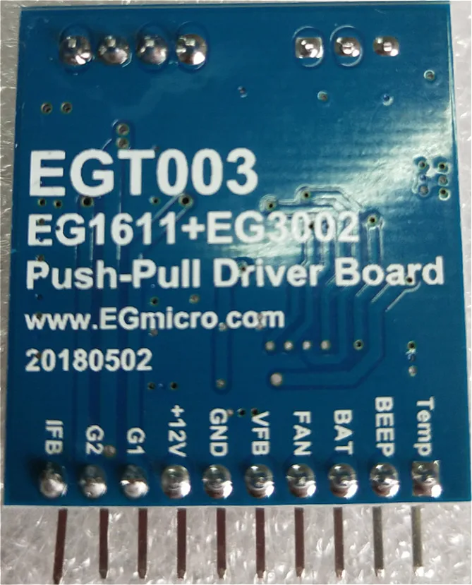 Push-pull квазирезонансных 1000 W инвертор спереди привод доска T003 "EG1611 + EG3002" Drive Модуль