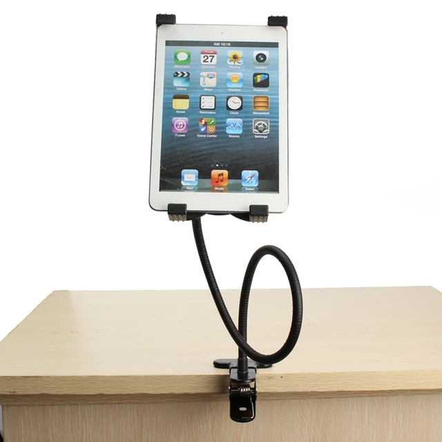 360 degree Flexible Arm tablet holder Stand Adjustable Gooseneck Tablet