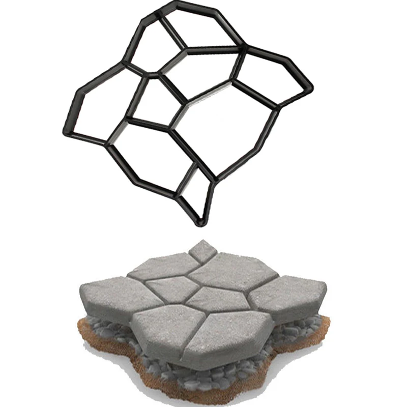 The Garden Stone Road Concrete Molds Pavement Mold Diy Plastic Path Maker Manually Paving Cement Brick B 50 50 44Cm huismerk kopen in de aanbieding The Garden Stone Road Concrete Molds Pavement Mold Diy Plastic Path Maker Manually Paving Cement Brick B 50 50 44Cm huismerk kopen in de aanbieding