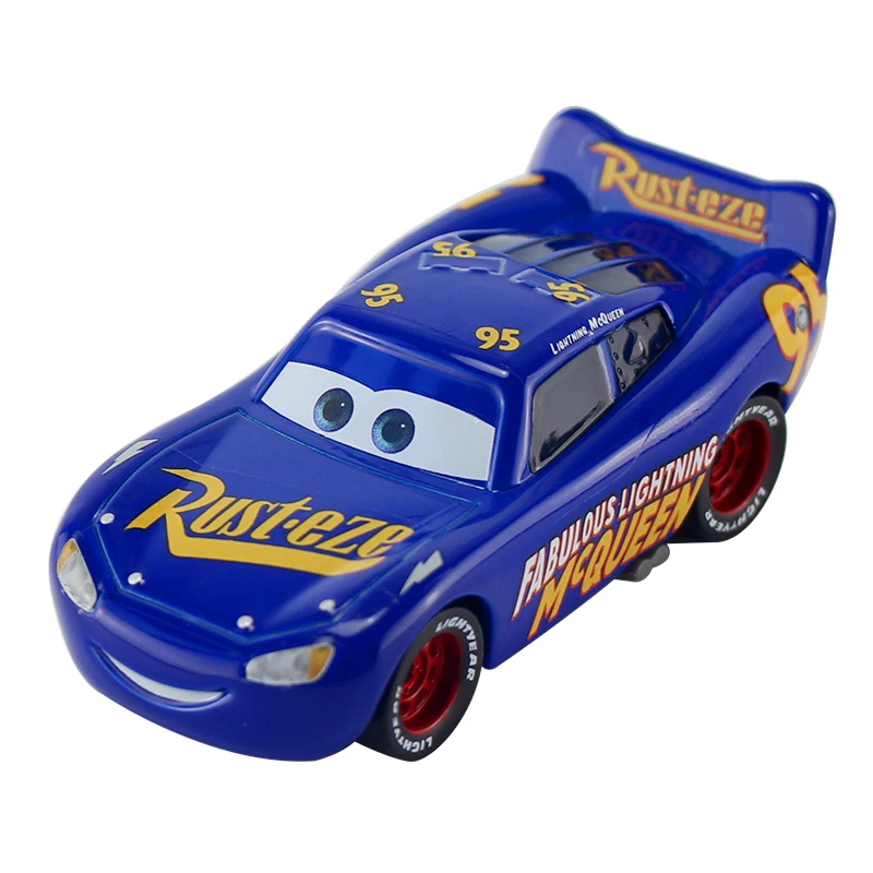 Disney Pixar Cars 2 3 Новое сказочное освещение McQueen Jackson Storm Cruz Ramirez металлическая машина модель детская Рождественская игрушка-лучший подарок