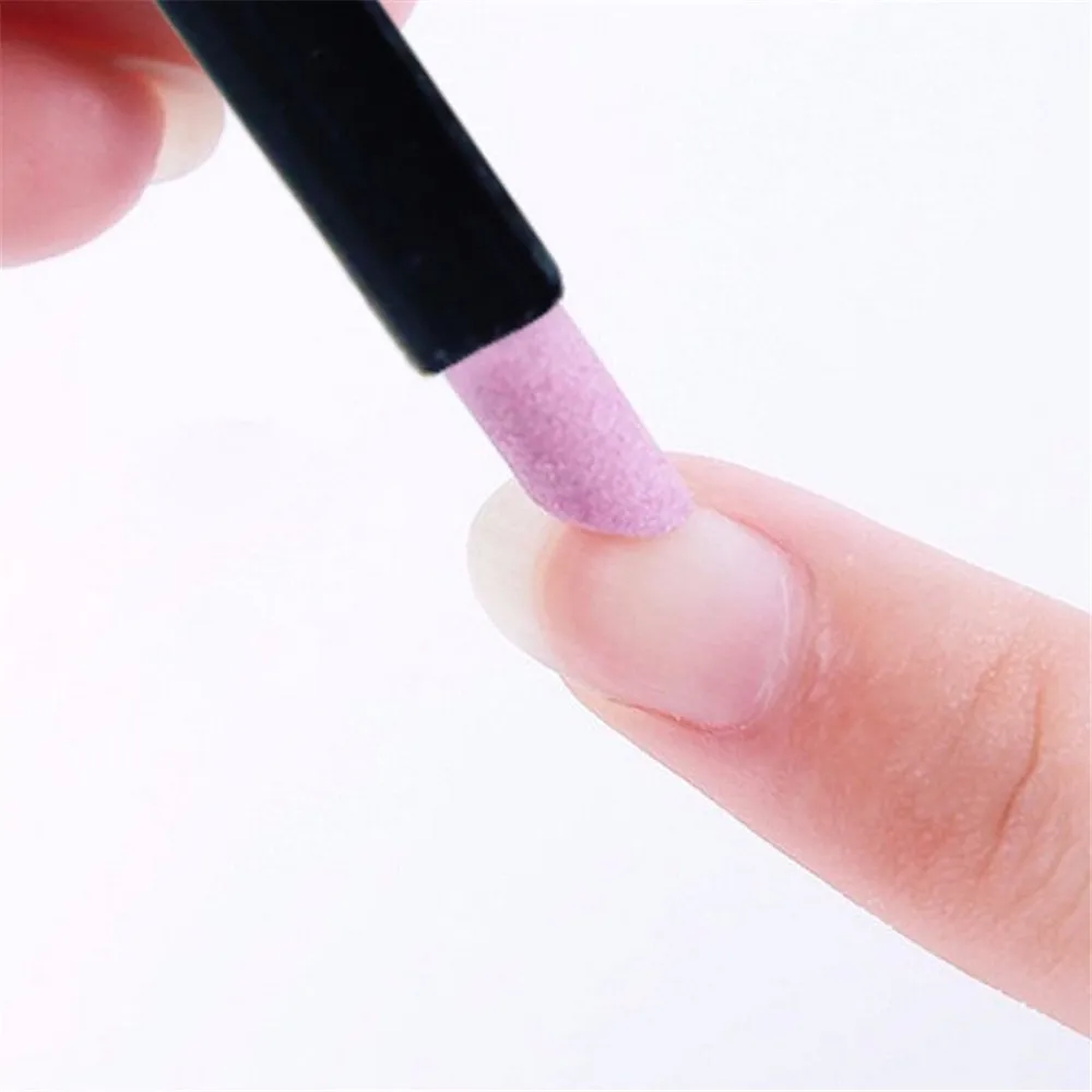 

TOPHOT Unique Stone Nail Files Brush Durable Buffing Grit Sand Fing Nail Art Tool Accessories Sanding File UV Gel Polish Tools