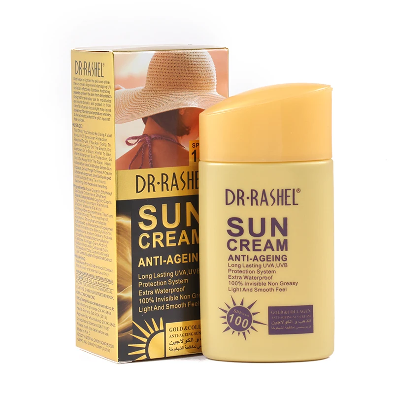 DR Rashel Gold Anti ageing sunscreen whitening UV Radiation sun