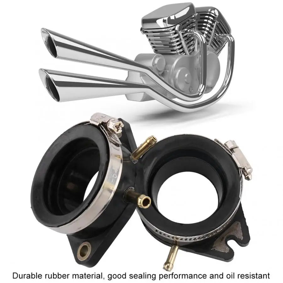 

2PCS Carburetor Intake Manifold Adapter Joint Boot for Yamaha Virago 750 XV750 Car Automobile Intake Manifold intake manifold