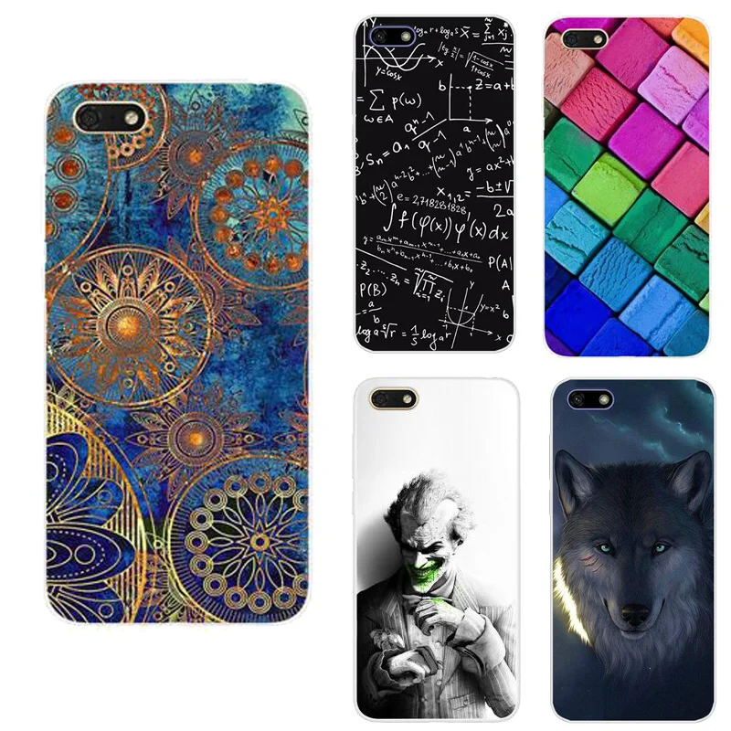 

Soft TPU For Huawei Honor 7A Case 5.45 Silicone TPU Phone Case For Huawei Honor 7A 7 A A7 DUA-L22 Russian Version Cover Coque