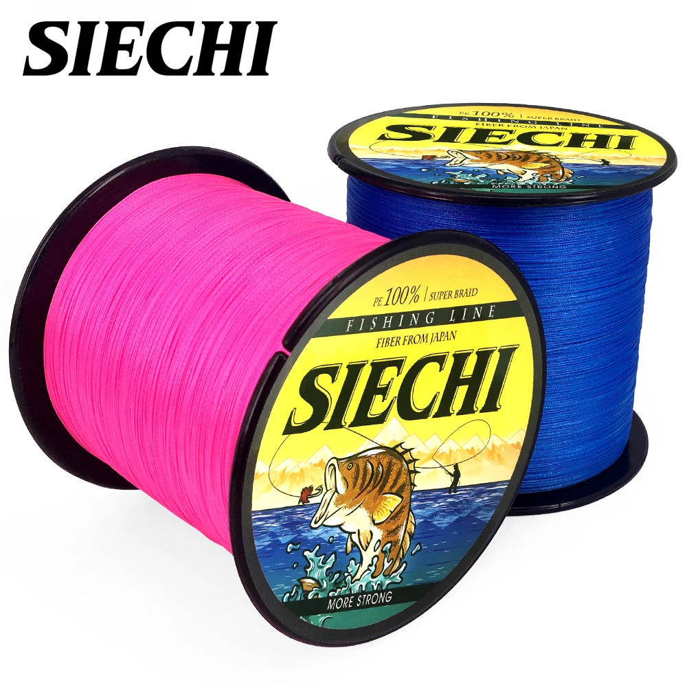 

SIECHI 1000m 20LB - 88LB PE Multifilament 8 Strands Braid Line Ocean Fishing Super Strong Carp Colorful Braided Fishing Line