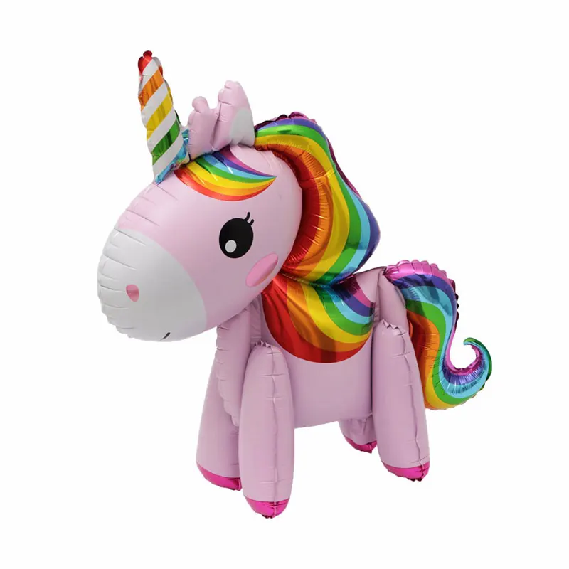 1-pcs-DIY-3D-Unicorn-Unic-rnio-Bal-o-Foil-57-58-CM-Rosa-Azul-Roxo