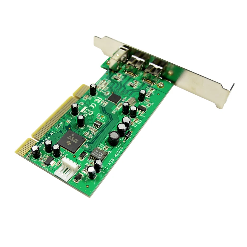 IOCREST PCI Combo 2x 1394b+ 1x 1394a Firewire Порты PCI контроллер карты 1394 карта TI чипсет