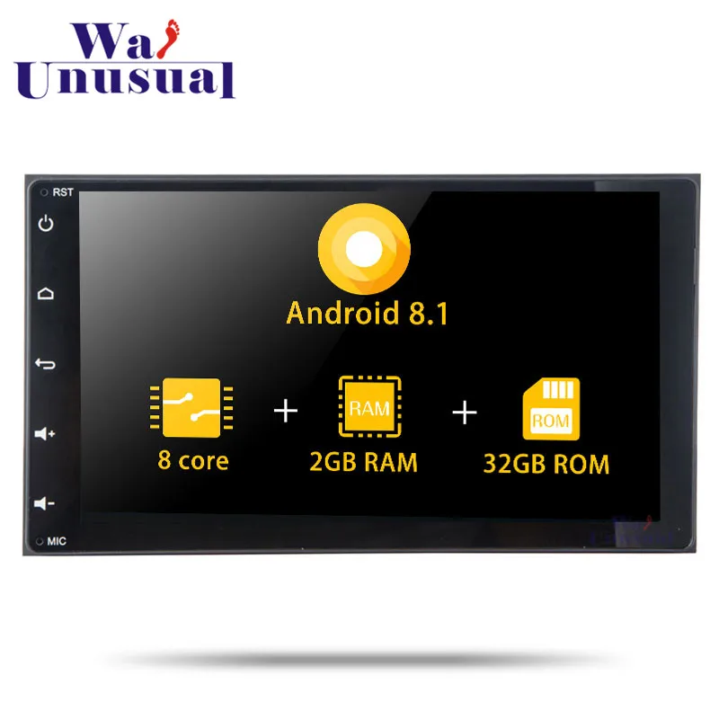 Автомагнитола 2DIN 10 1 дюйма Восьмиядерный процессор Android 8 GPS-навигация радио плеер