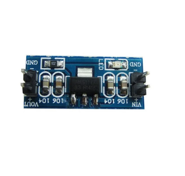 

50 pcs AMS1117 5V (4.5-7V) Turn To 3.3V DC-DC Step down Power Supply Buck Module For Arduino Raspberry pi