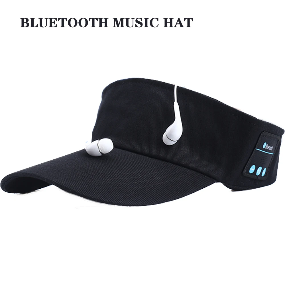 Original new bluetooth headset hat wireless sport bluetooth headphone