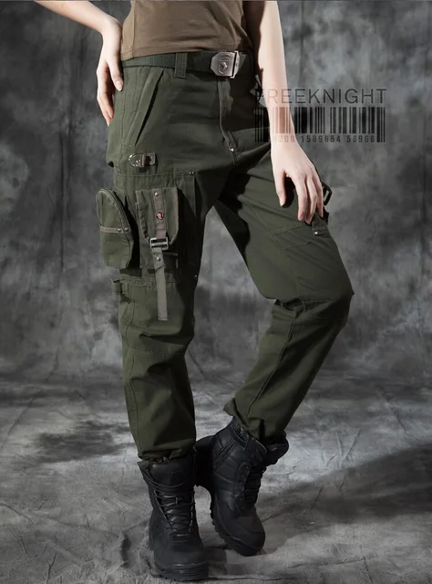 Aliexpress.com : Buy New Women Army Force Combat Tactical Pants Multi ...