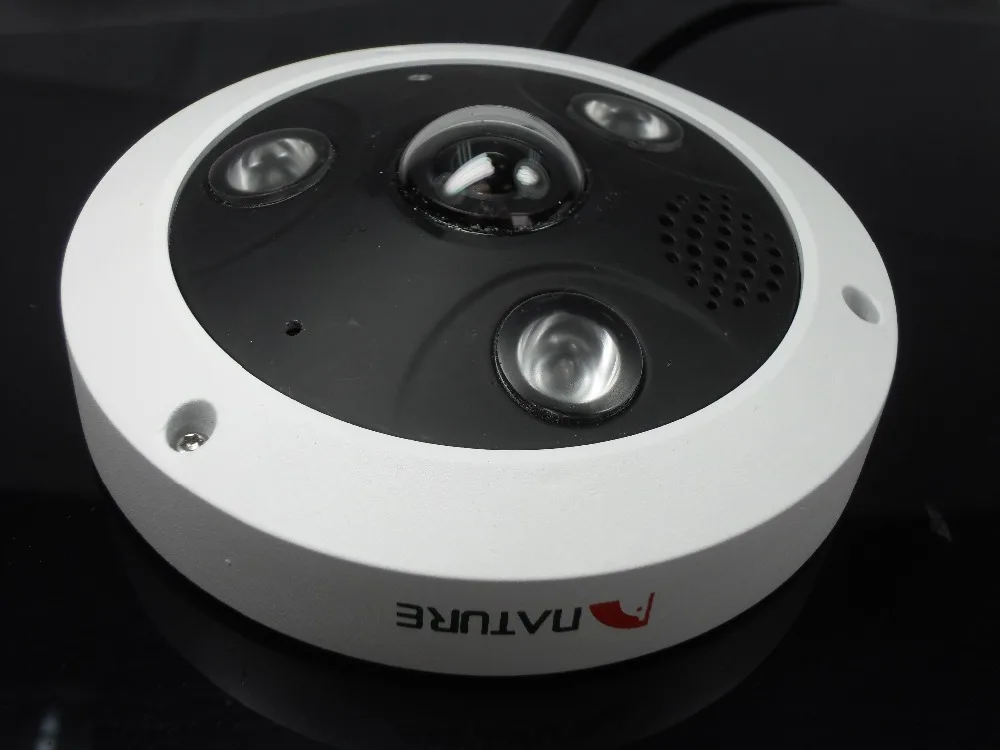 

dahua quality nature 4K Fish eye FULL HD Panoramic IP camera Sony sensor Security Camera Metal Audio POE Alarm cctv camera