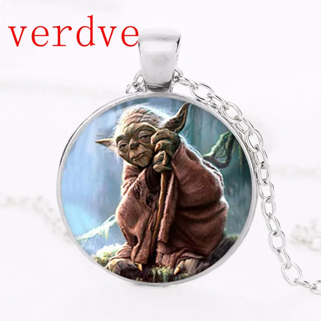 YODA Star Wars NECKLACE YODA Necklace Pendant Yoda Choker Necklace