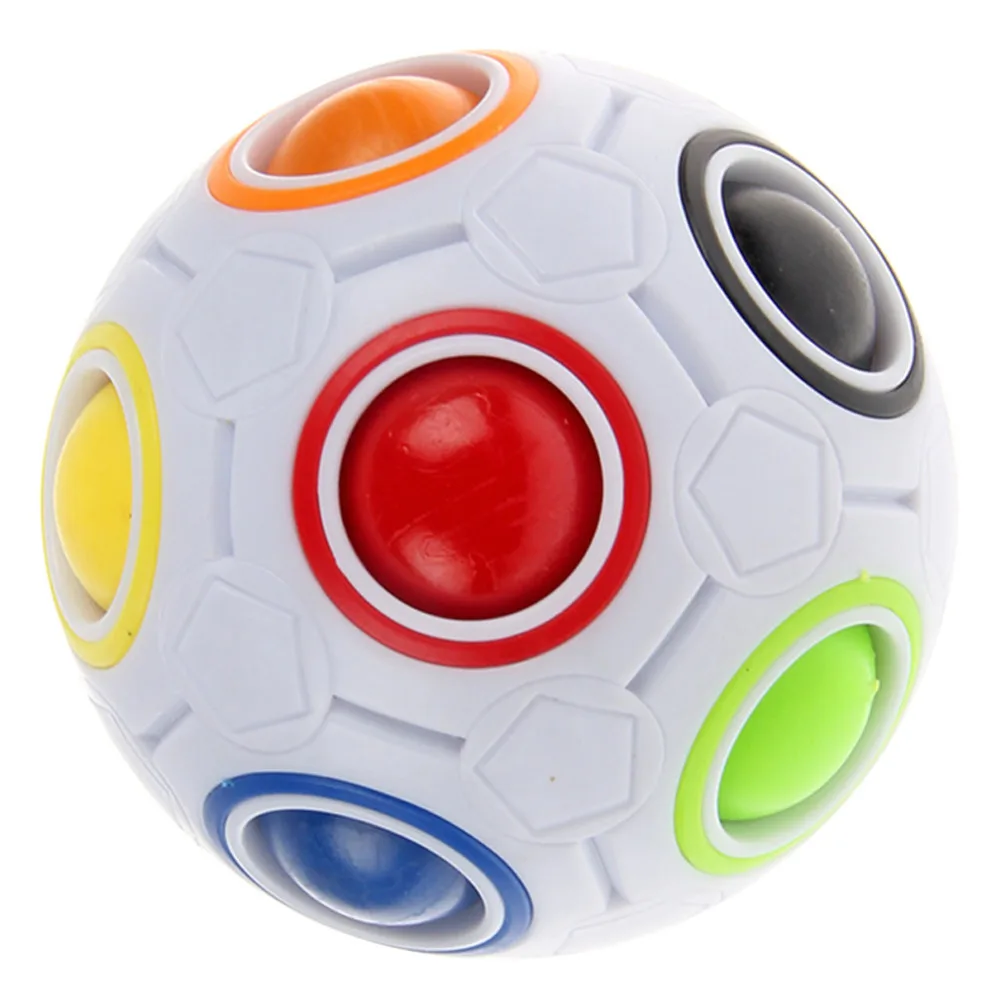 Kids 69mm Puzzle Ball Rainbow Magic Spherical Ball Intelligence