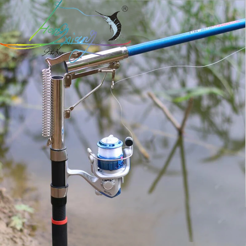 Tanie Automatyczne wędka wysokiej jakości ryby polak 1.8M 2.1m 2.4m 2.7m morze rzeka jezioro ze stali nierdzewnej wędka spinning teleskopowa