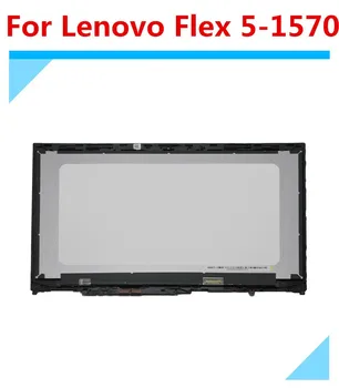 

15.6"LCD Display Touch Screen Digitizer Assembly with Bezel For Lenovo Flex 5-1570 FLEX5 1570