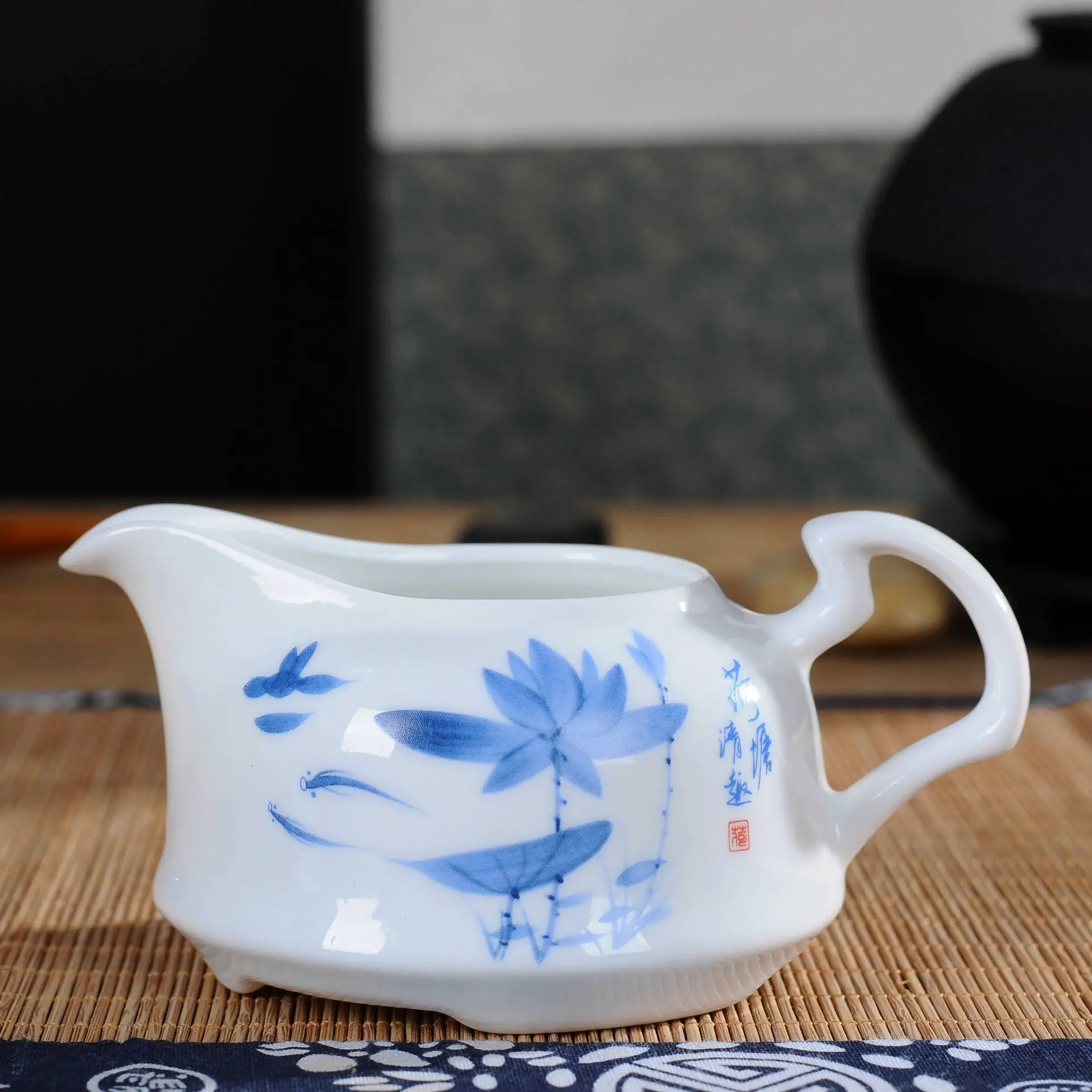 

NEWYEARNEW 1Piece 12.2cm 7 Colors High Quality Ceramic tea Fair cup parts Business Gift Tableware Tea Set Free Shipping