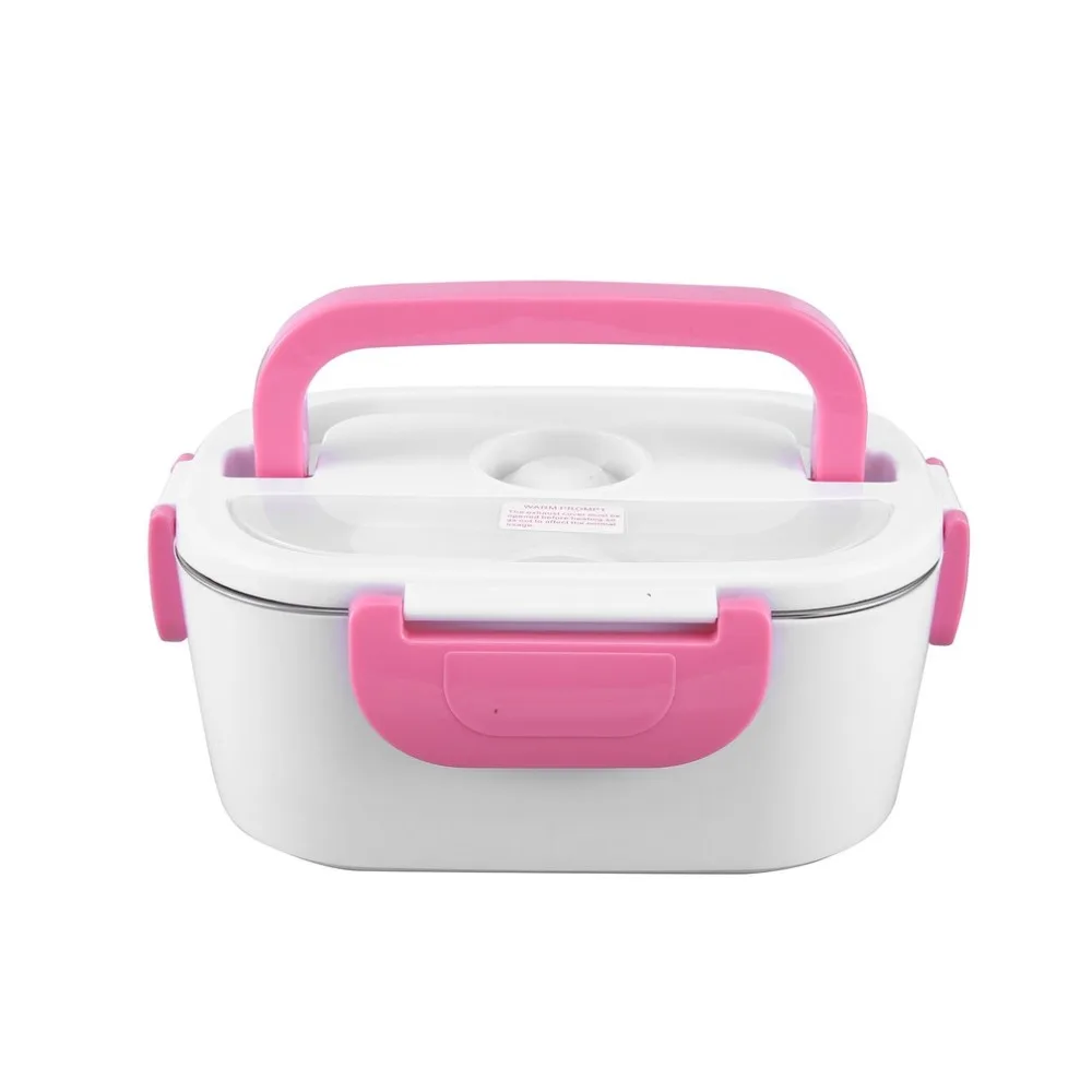 

US/EU Double layer Heated Lunch Box Portable Electric Heating Food Storage Box Food Warmer Electric Lunch Box for Kitchen Tool