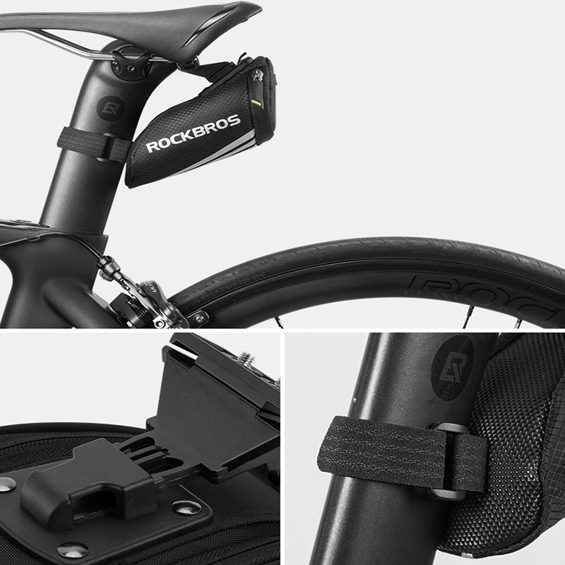 ROCKBROS велосипедная мини сумка переносная нейлоновая задняя Сумка MTB Велосипедное