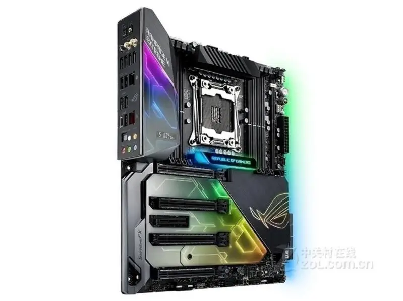 ASUS ROG RAMPAGE VI EXTREME Омега R6EO X299 материнская плата Поддержка LGA2066 DDR4 двойной M.2 карты расширения для рабочего стола материнской платы