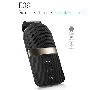 

HEVXM Bluetooth Car Kit Handsfree Calling Smart Car Bluetooth Speaker with Microphone Car MP3 Player Support Two Mobile Phones